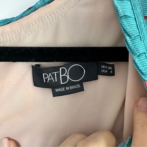 PatBo Carolina Floral Ruffle Mini A-line Dress - Picture 4 of 10